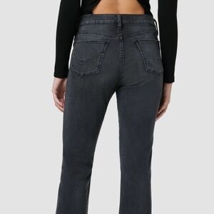 Hudson Barbara Women’s Jean, 10” High Rise, Black Wash, Raw Hem, Size 28, NWOT